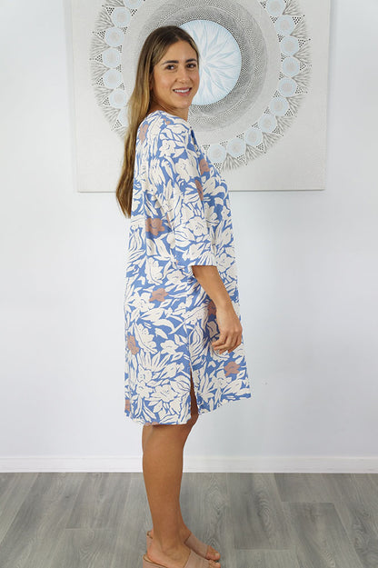 3/4 Sleeve Tunic "Allamanda"