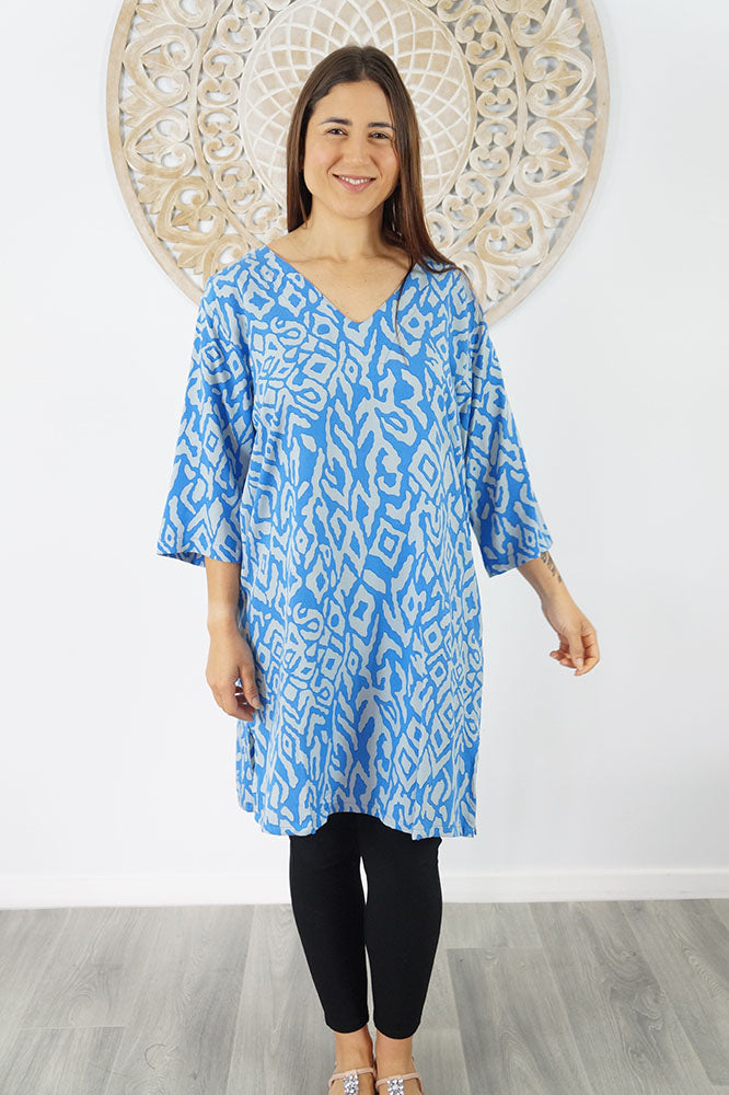 3/4 Sleeve Tunic "Asmat"