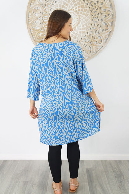 3/4 Sleeve Tunic "Asmat"