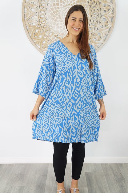 3/4 Sleeve Tunic "Asmat"