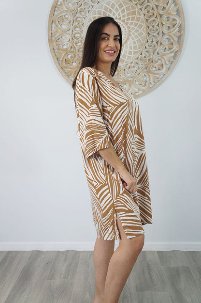 3/4 Sleeve Tunic "Honiara"