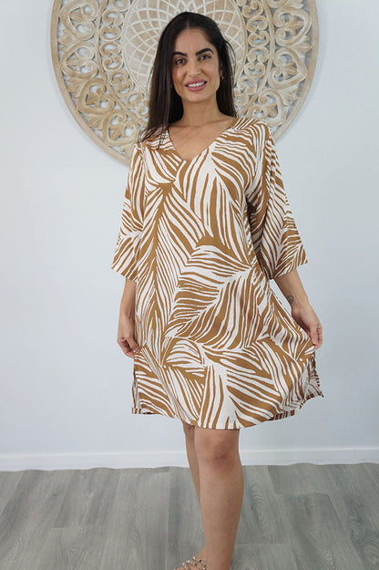 3/4 Sleeve Tunic "Honiara"