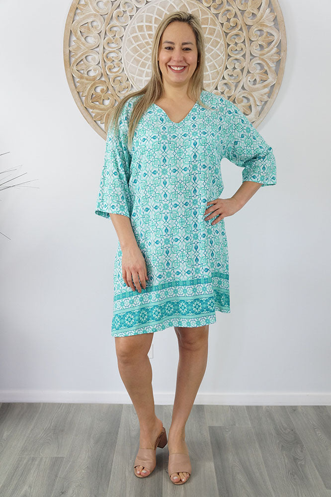 3/4 Sleeve Tunic "Ottoman"