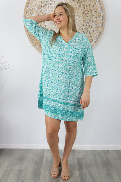 3/4 Sleeve Tunic "Ottoman"