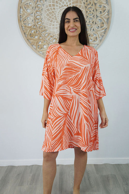 3/4 Sleeve Tunic "Honiara"