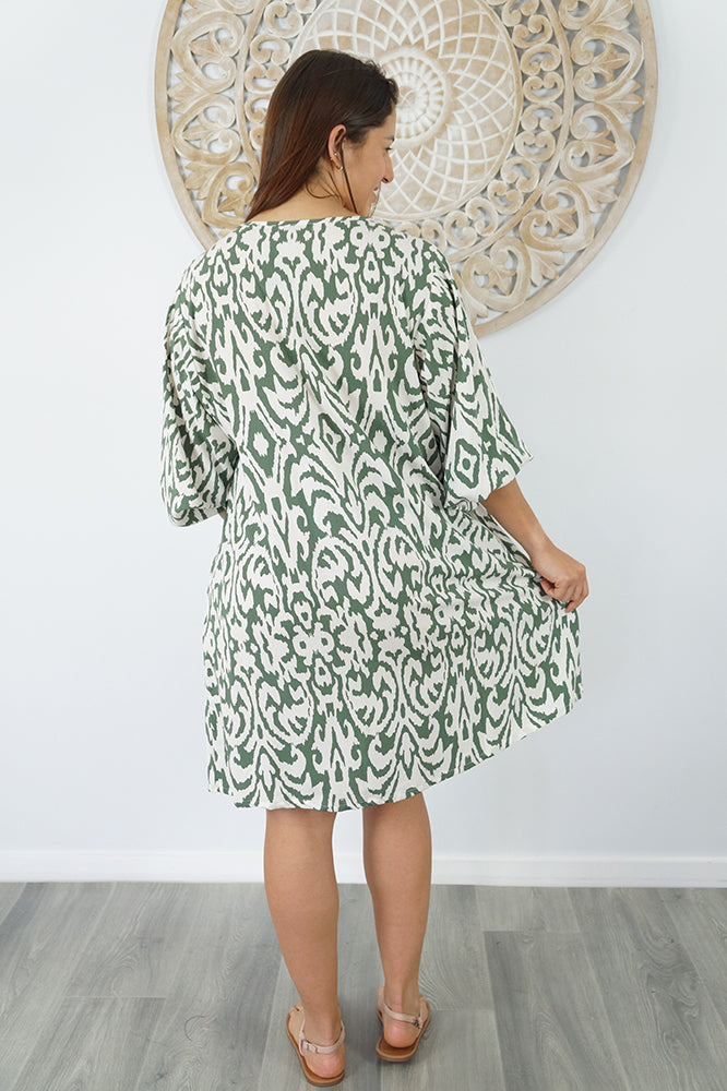 Avocado Dress "Totem"