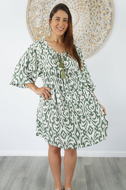 Avocado Dress "Totem"