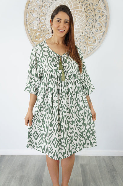 Avocado Dress "Totem"