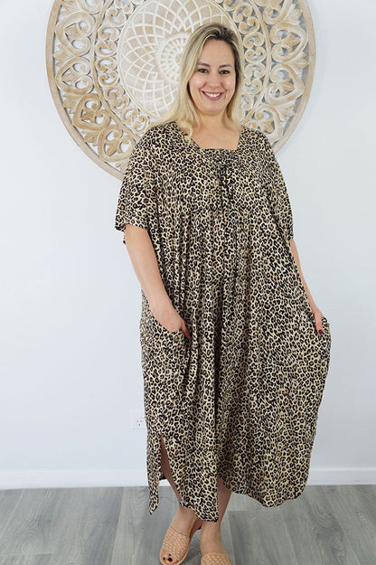 Bermuda Kaftan "Baby Cheetah"