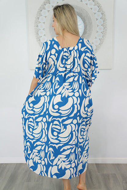 Bermuda Kaftan "Botanical"