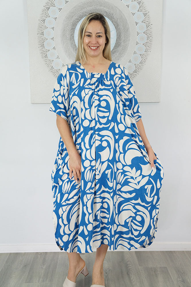 Bermuda Kaftan "Botanical"