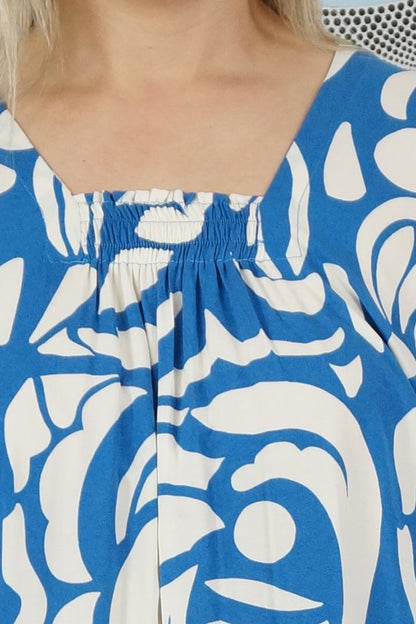 Bermuda Kaftan "Botanical"