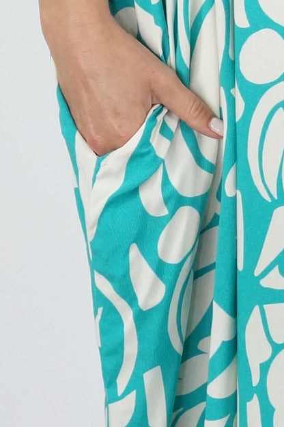 Bermuda Kaftan "Botanical"