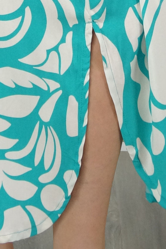 Bermuda Kaftan "Botanical"
