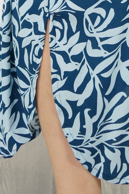 Bermuda Kaftan "Wild Leaf"
