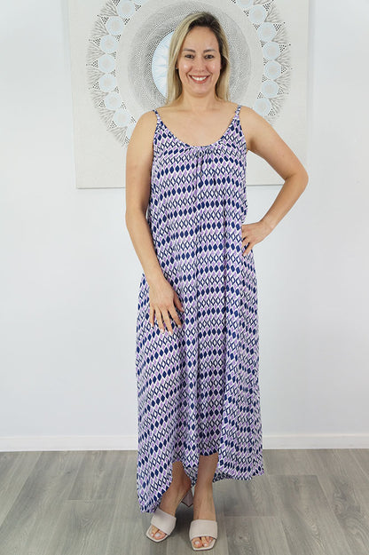 Boho Dress "Diamond" print