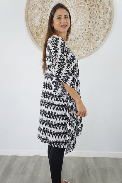 Classic Mumu "ZigZag" print