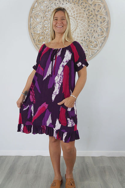 Cuba Dress "Abstract"