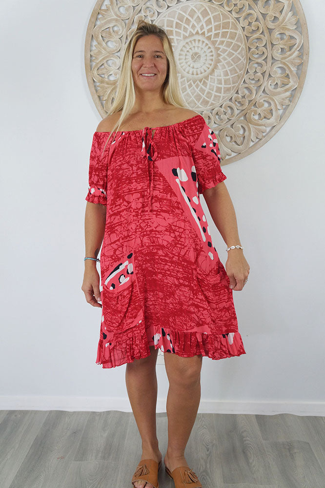 Cuba Dress "Dots"