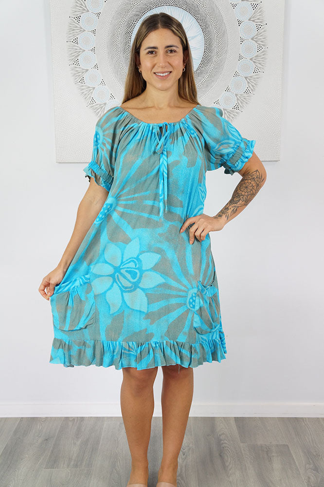 Cuba Dress "Rising Sun"
