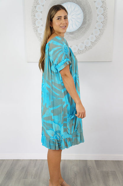 Cuba Dress "Rising Sun"