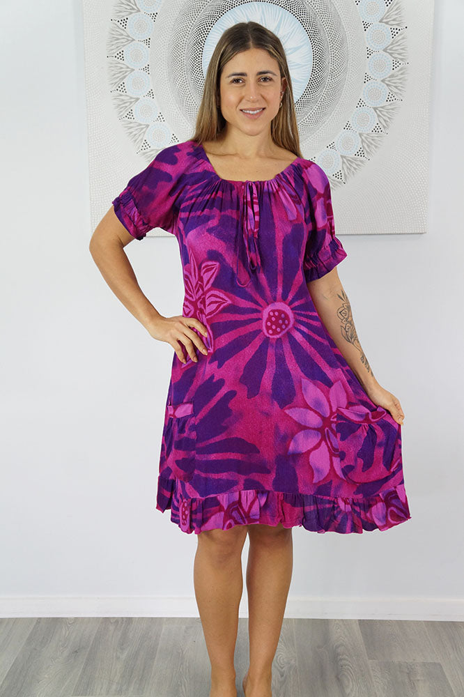 Cuba Dress "Rising Sun"