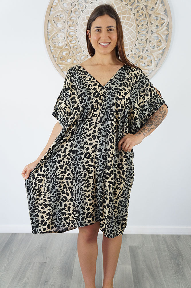 Drifter Dress "Animal"