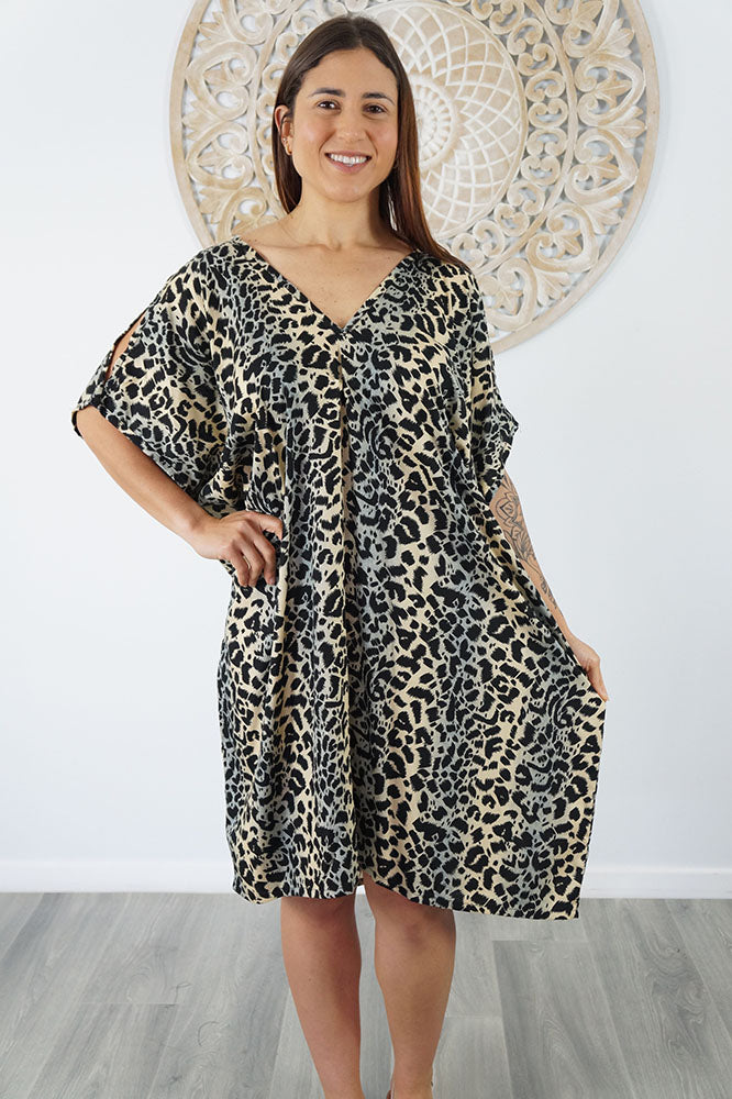 Drifter Dress "Animal"