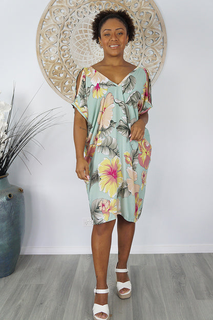 Drifter Dress "Wailua" Print