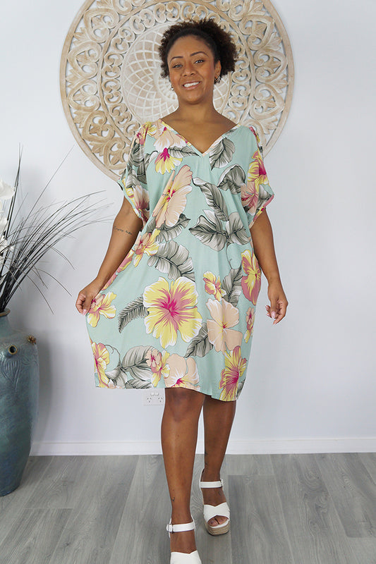 Drifter Dress "Wailua" Print