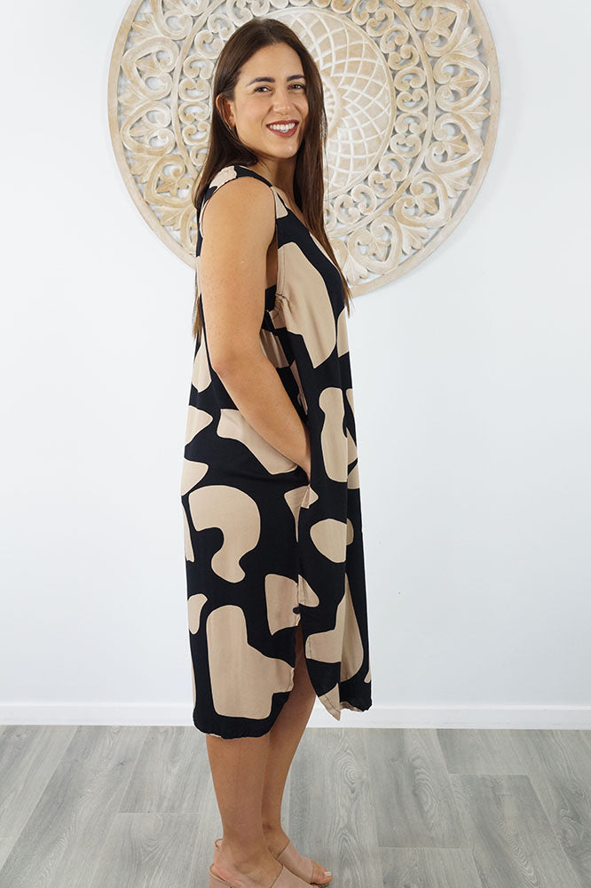 Florida Dress "Abstract Geo"