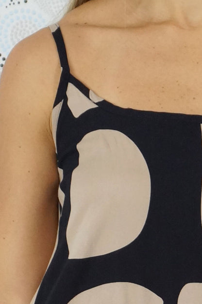 Folly Dress "Abstract Geo"