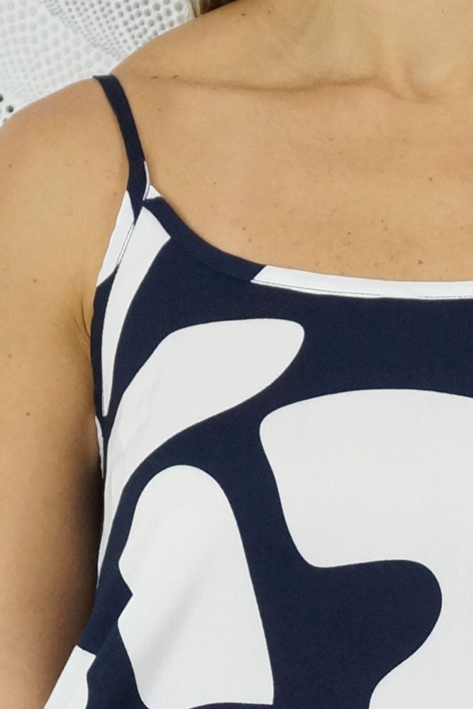 Folly Dress "Abstract Geo"