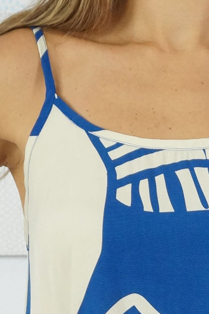 Folly Dress "Footprints"