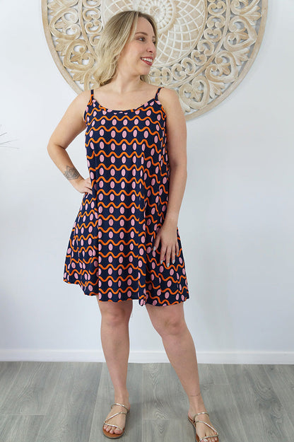 Folly Dress "Waves"