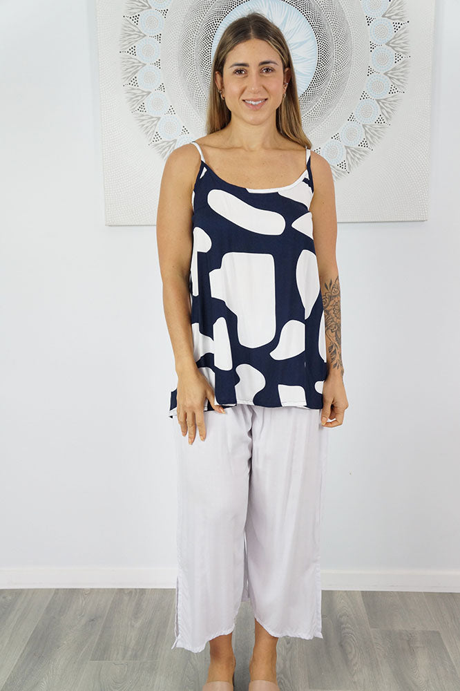 Folly Top "Abstract Geo"