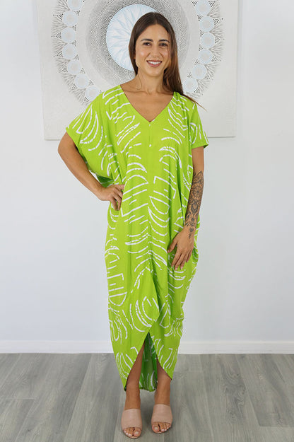 Frilled Toga Dress "Half Moon"