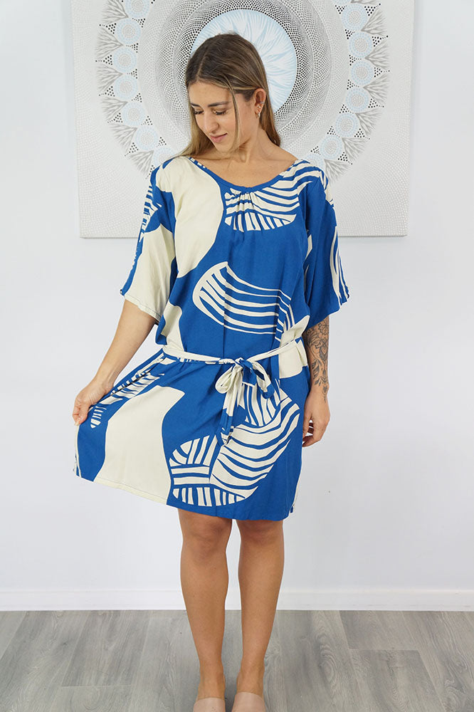 Hayman Dress "Footprints"