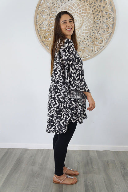 Jasmin Top "Chevron"