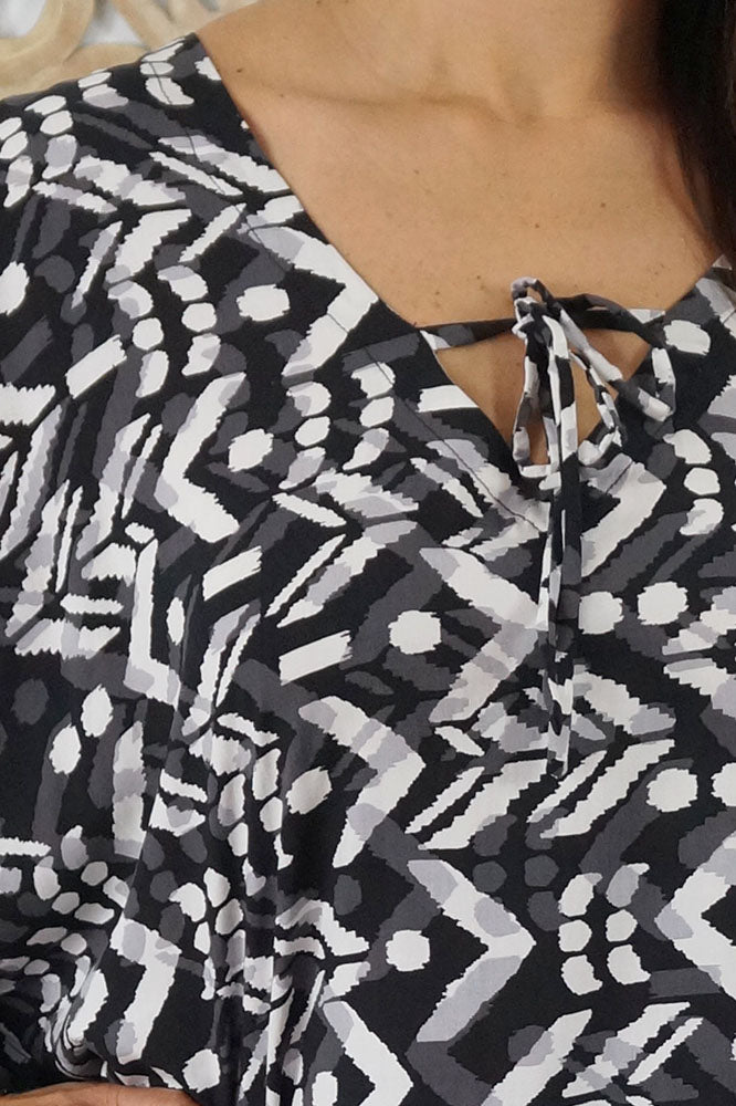 Jasmin Top "Chevron"