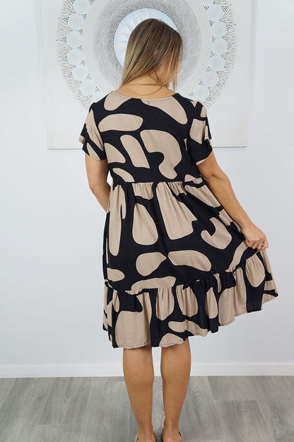 Kiki Dress "Abstract Geo"