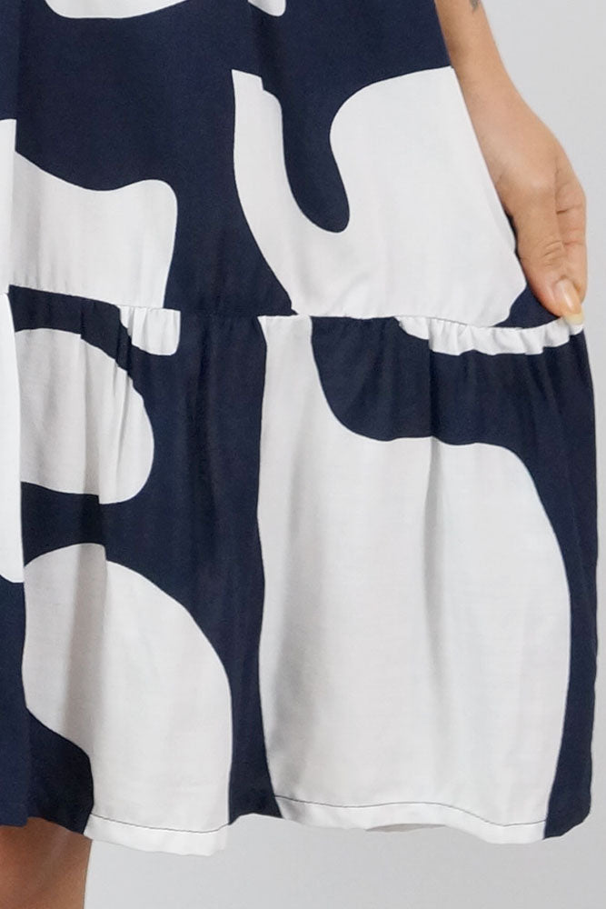 Kiki Dress "Abstract Geo"