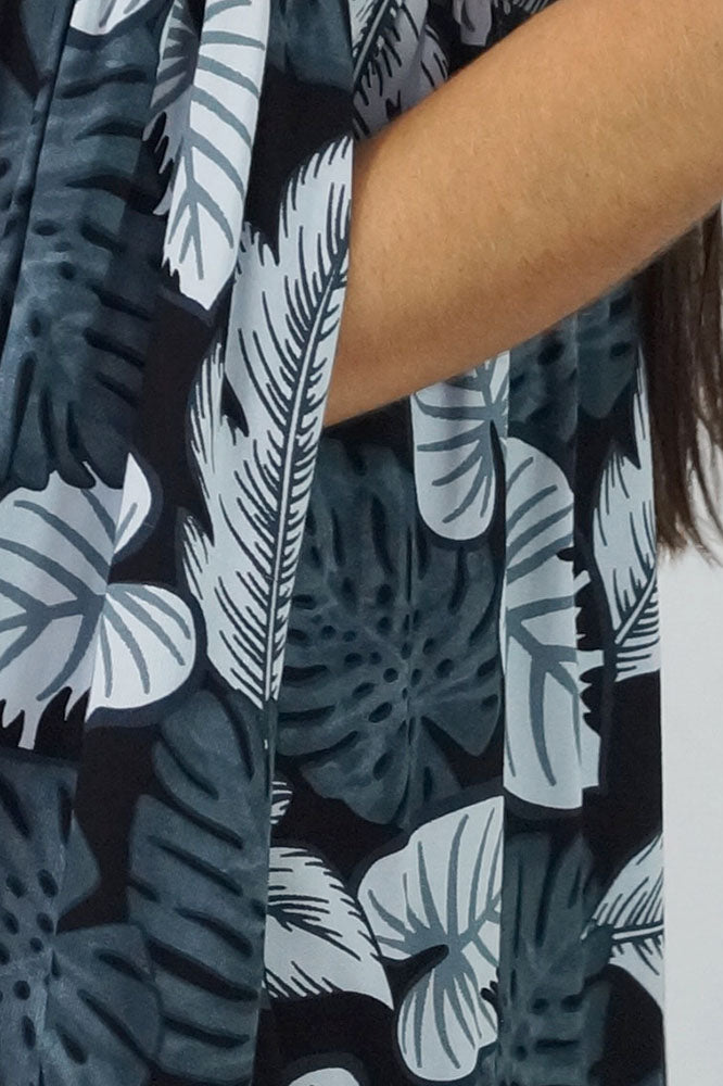 Kiki Dress "Leaves"