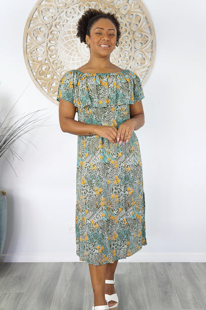 Leo Dress "Paisley Batik"