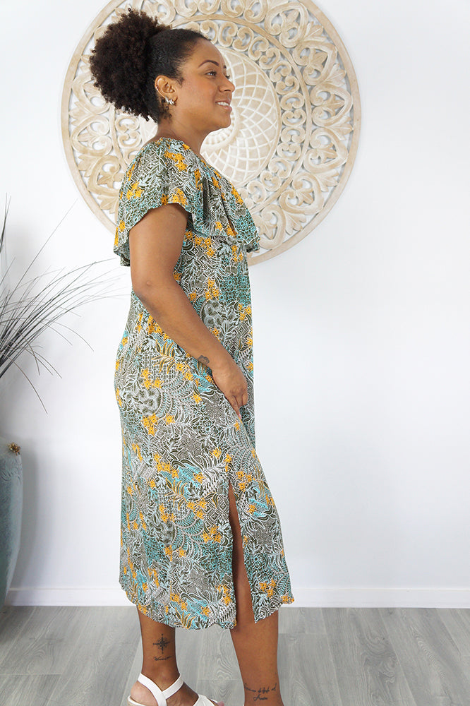 Leo Dress "Paisley Batik"