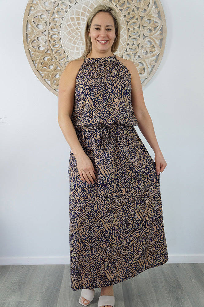 Long Chloe Dress "Kerala"