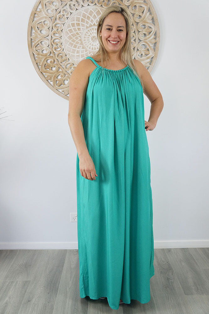 Long Delta Dress Plain