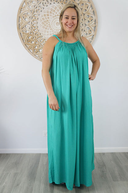 Long Delta Dress Plain