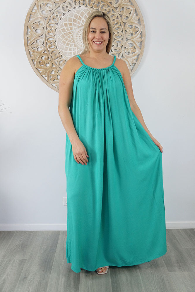 Long Delta Dress Plain