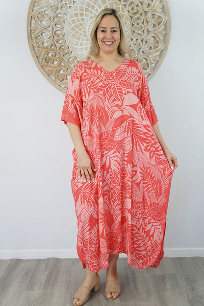 Long Kaftan "Betelnut"